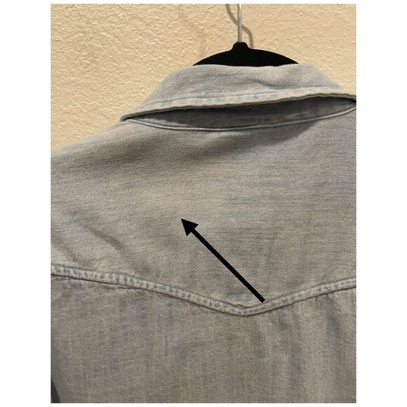 OLD NAVY Western Pockets Jeans Button Down Shirt - Picture 4 of 5